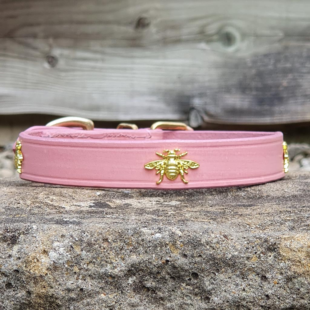 Pink gucci 2024 dog collar